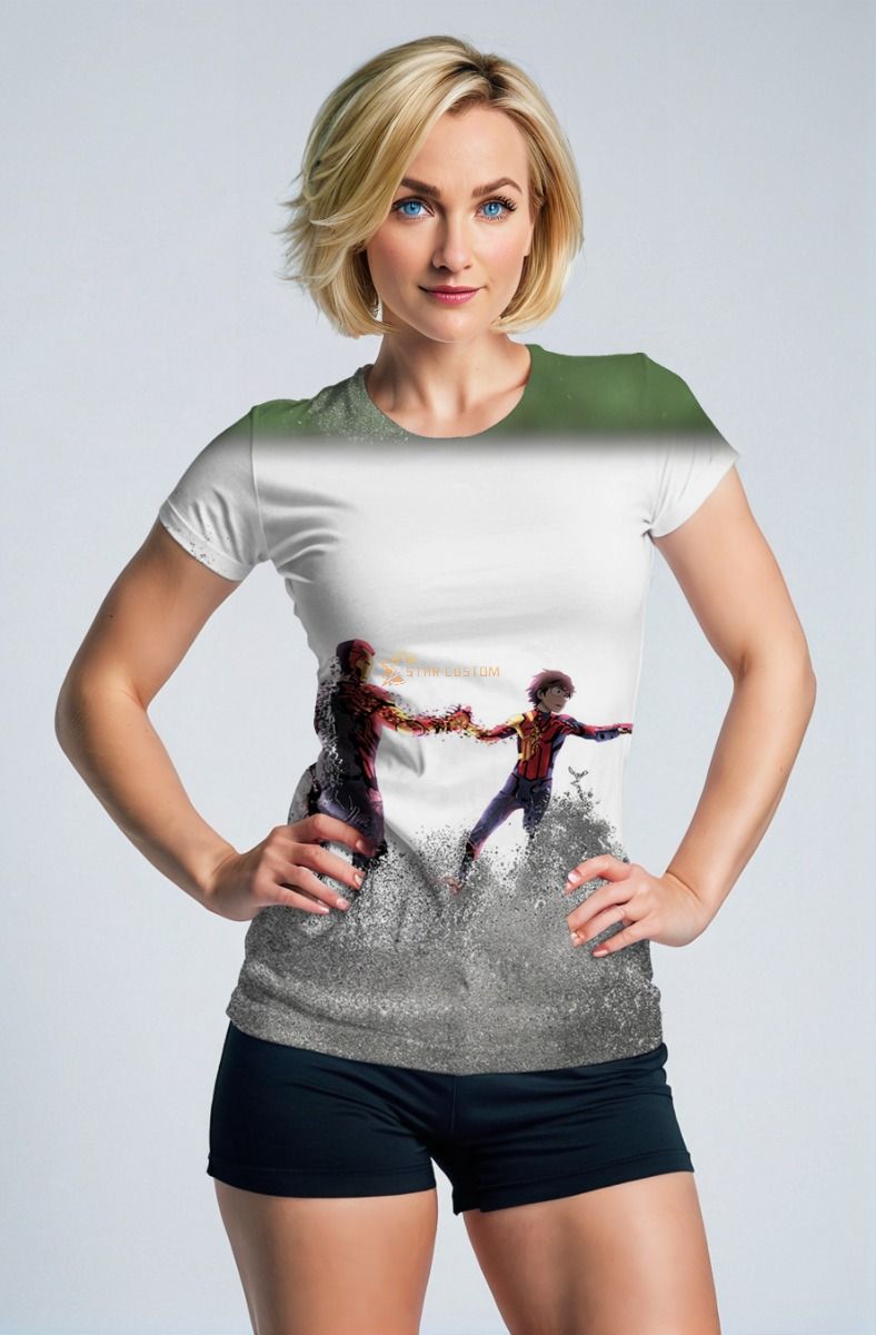 Iron Man & Spider-Man Dust Farewell T-Shirt