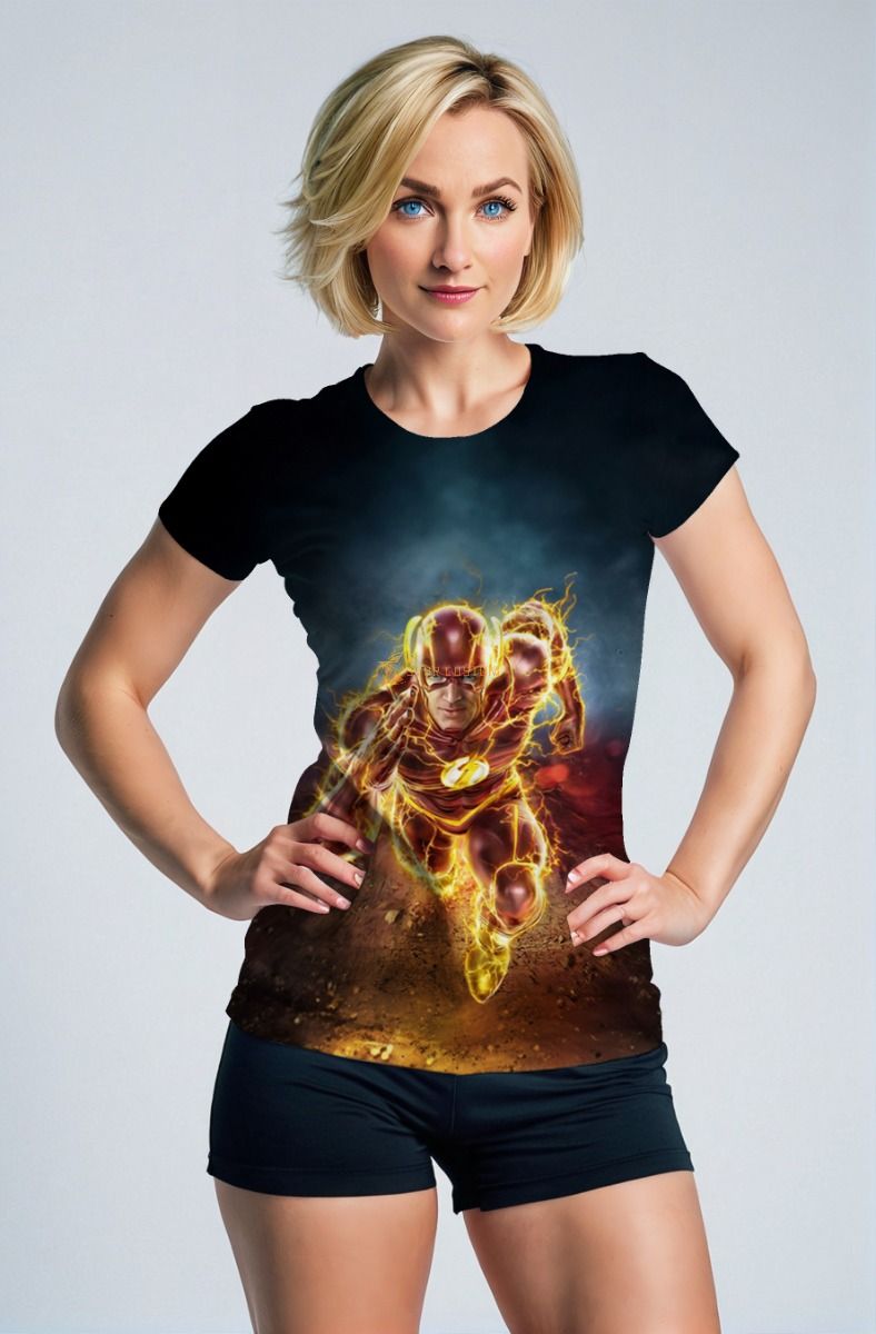 The Flash Breakline Tee – Lightning Dash Red Hero T-Shirt