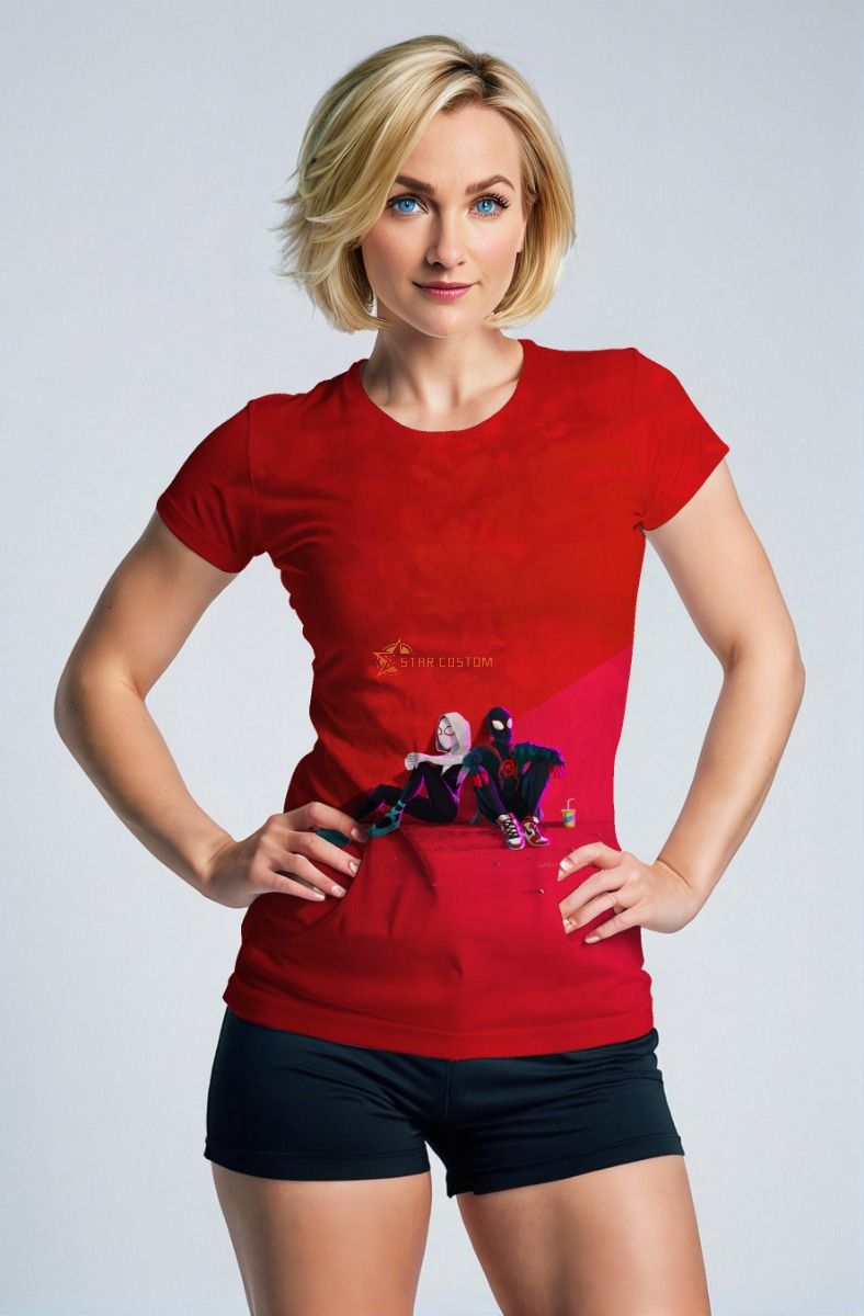 Miles & Gwen Tee – Red Chill Scene T-Shirt