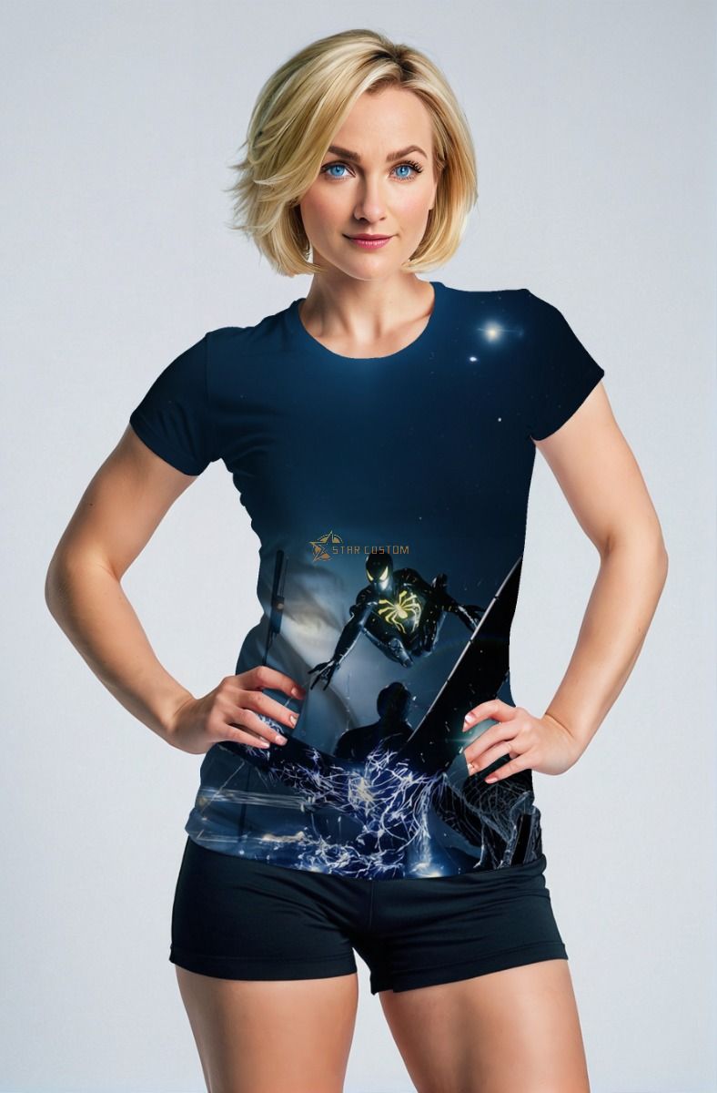 Night Strike Spider T-Shirt – Shockwave Showdown Edition