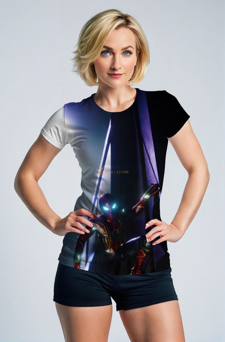 Shadow Prowler Spider T-Shirt – Glowing Suit Edition