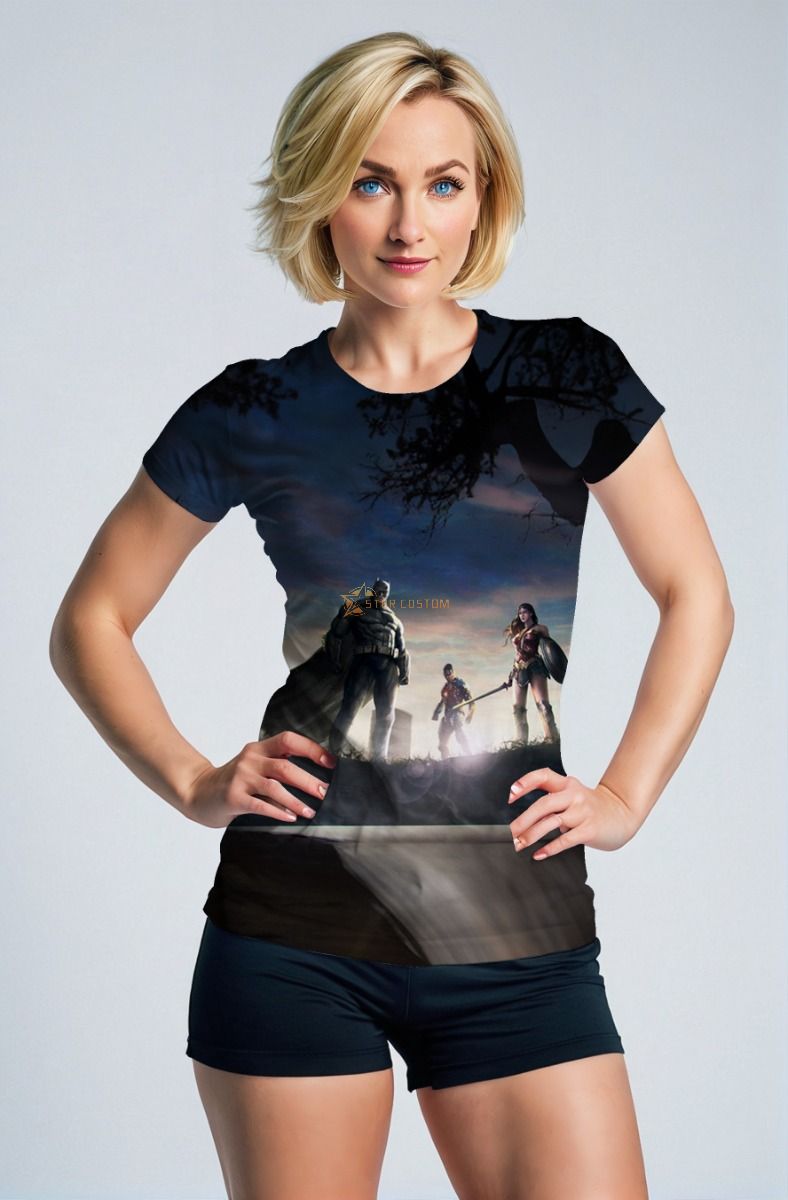 Rise Together Tee – Justice League Twilight Edition