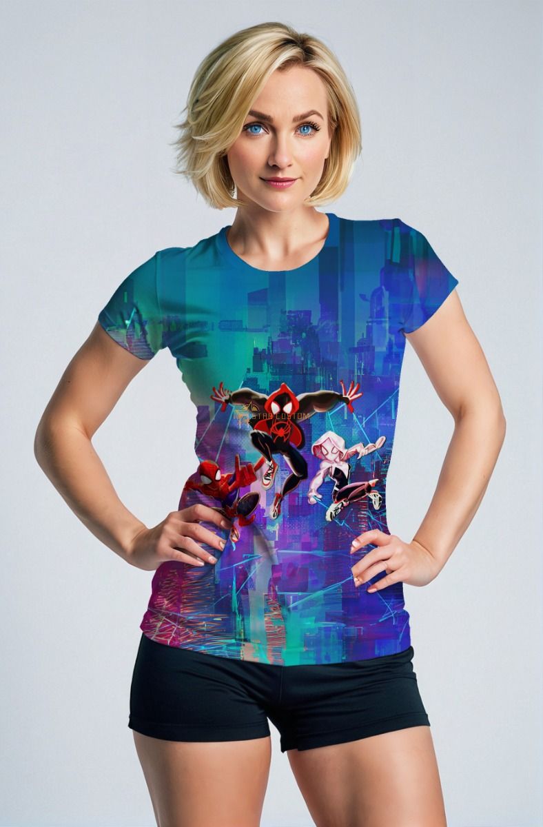 Spider-Verse Trio T-Shirt – Swing Mode Activated