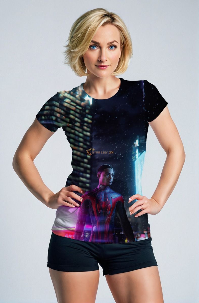 Black & Red Spider-Man T-Shirt