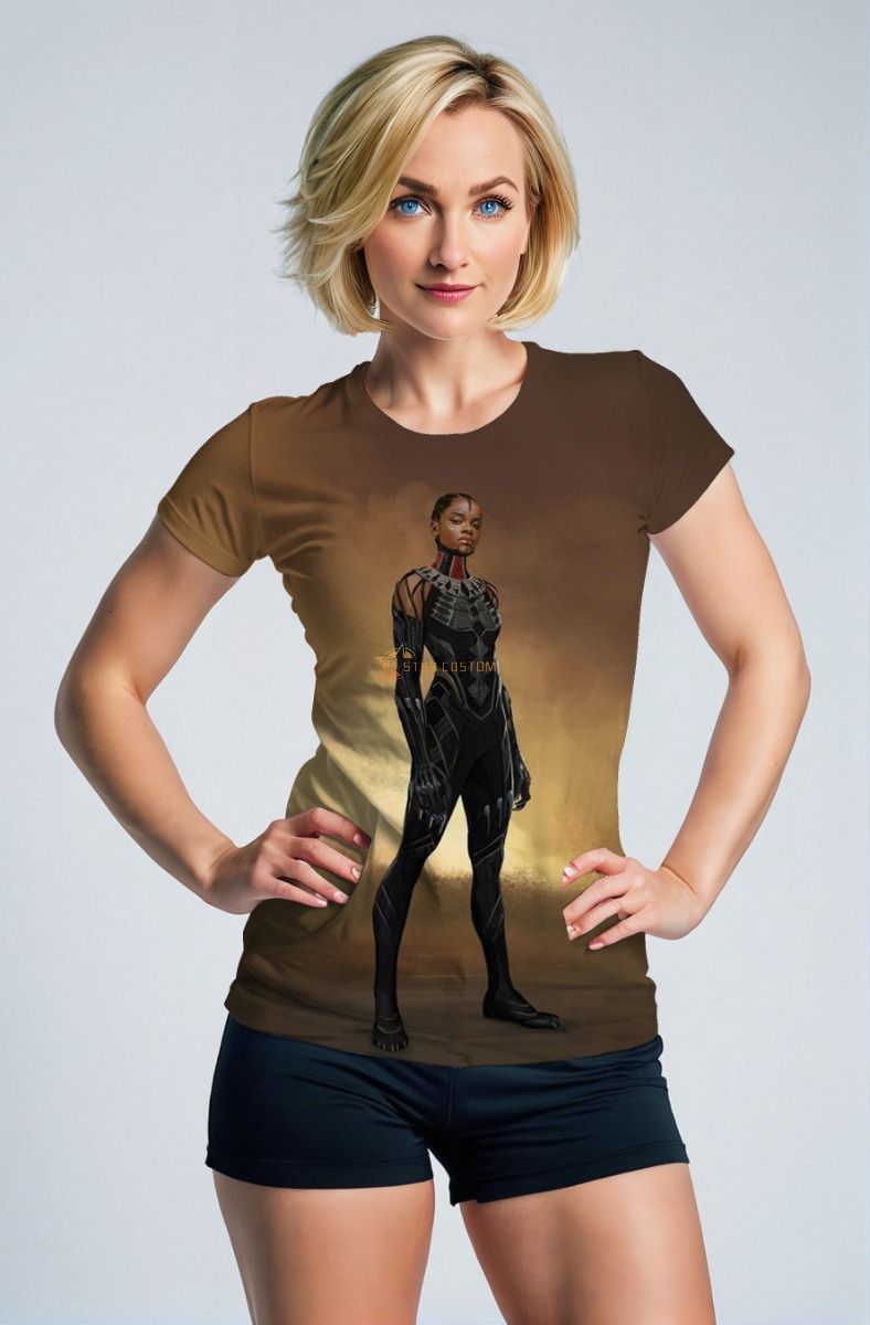 Black Panther Brown T-Shirt