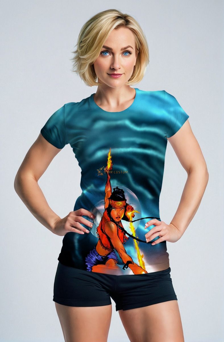 Glacier Blue Danielle Moonstar T-Shirt