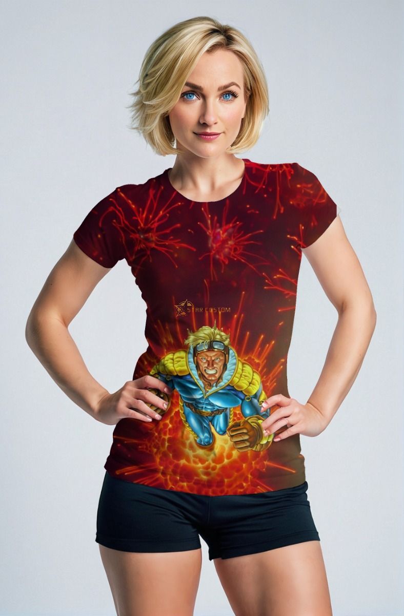 Dark Red Cannonball 1995 X-Men Ultra T-Shirt