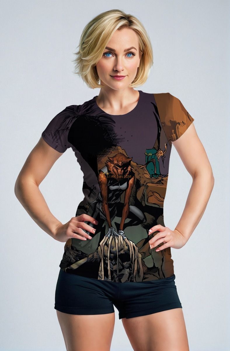 Graphite Gray Wolfsbane X-Men T-Shirt