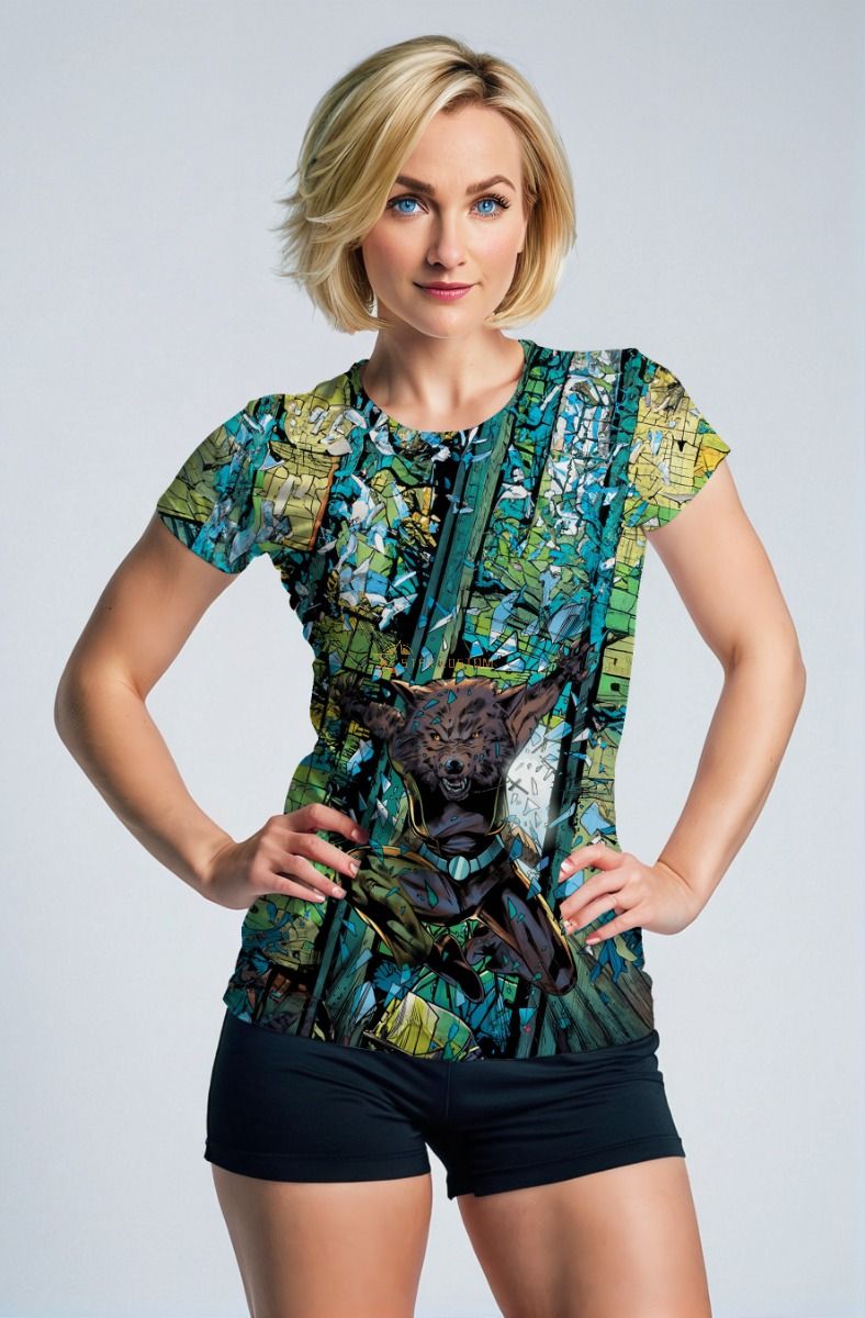 Vibrant Green Wolfsbane X-Men T-Shirt