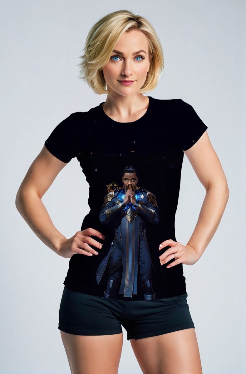 The Phastos T-Shirt offers a simple yet powerful design featuring Marvel’s Phastos in his hero outfit