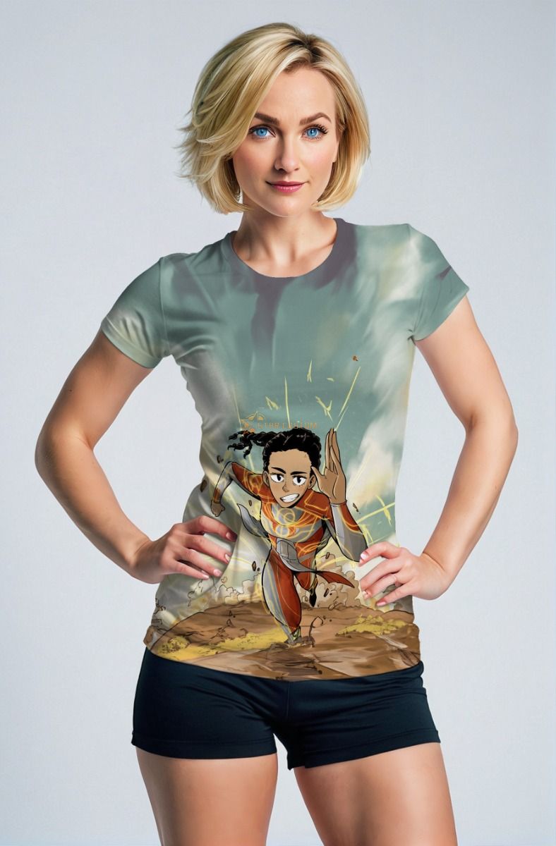 Run fast in the Makkari T-Shirt, featuring a high-octane graphic of Makkari.