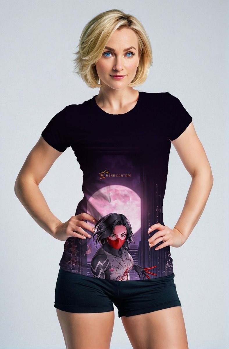 Cindy Moon T-Shirt – Silk Spider Vibes