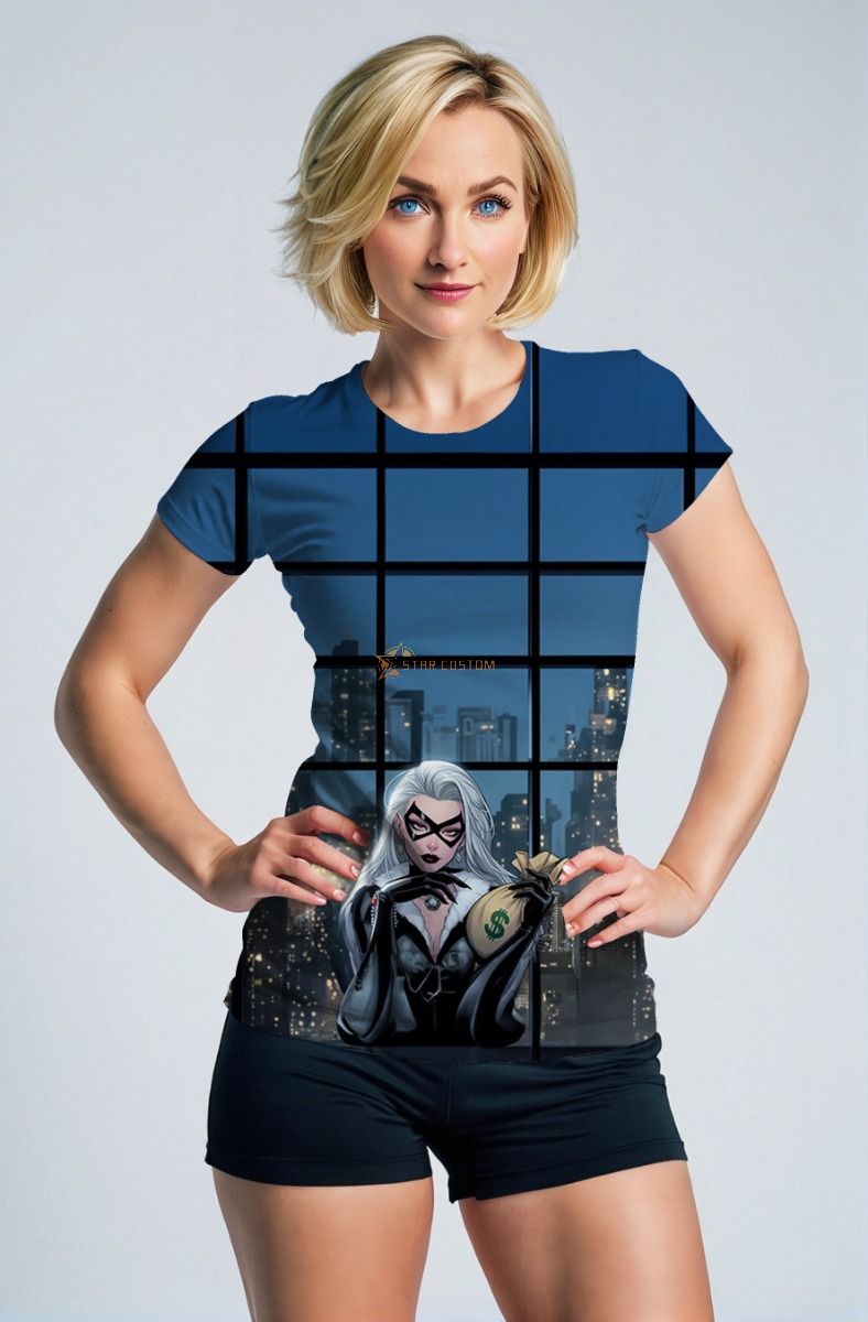Felicia Hardy / Black Cat T-Shirt - Heist Night Edition