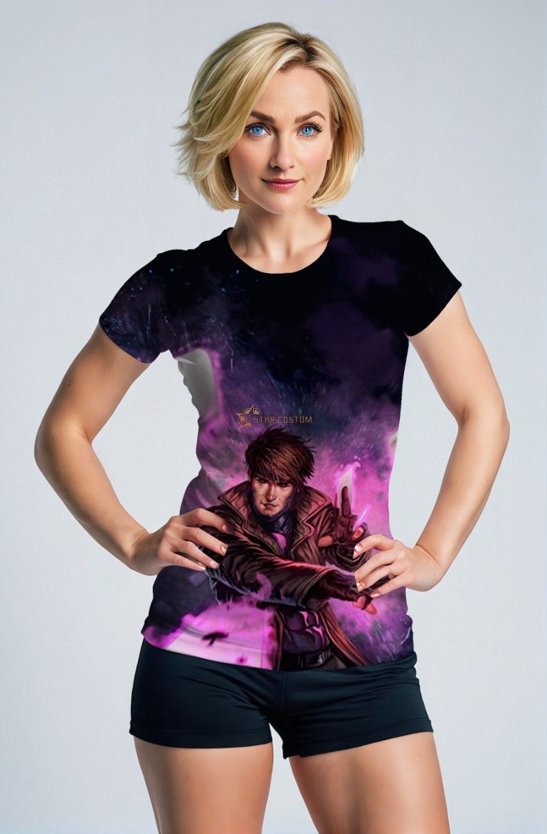 Gambit (Remy LeBeau) T-Shirt - Unleashing the Power of Cards