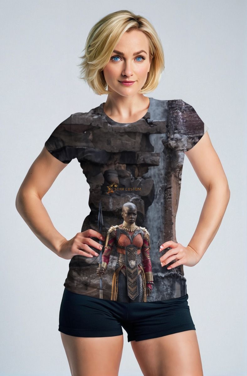 Okoye T-Shirt - Wakanda's Strongest Warrior