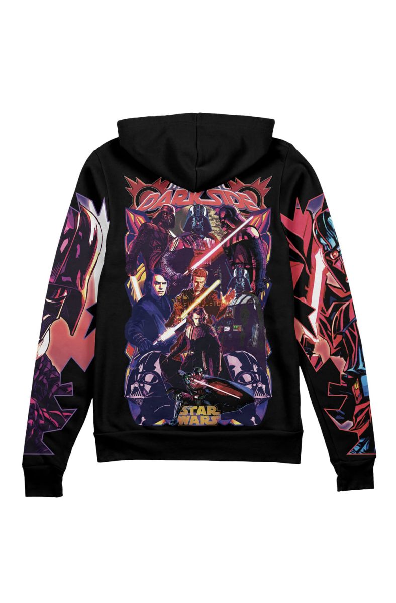 Anakin Skywalker x Darth Vader Star Wars Streetwear Zip Hoodie Jacket