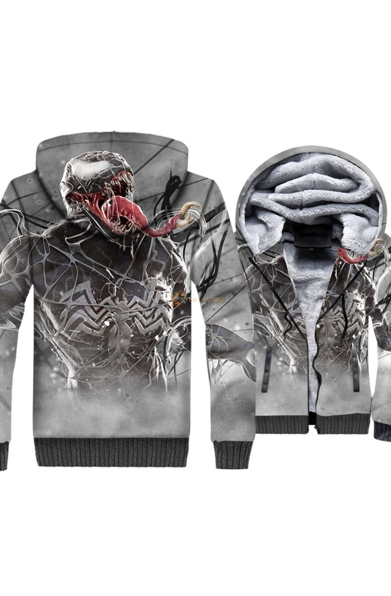 Venom Series Super Fierc Hoodie Urban Style Graphic