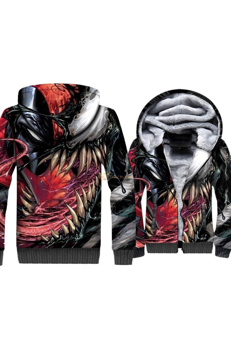 Venom Series Super Hero Hoodie Graphic Classic Fit