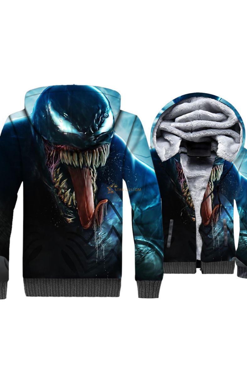 Venom Series Venom Symbi Hoodie Graphic Urban Style
