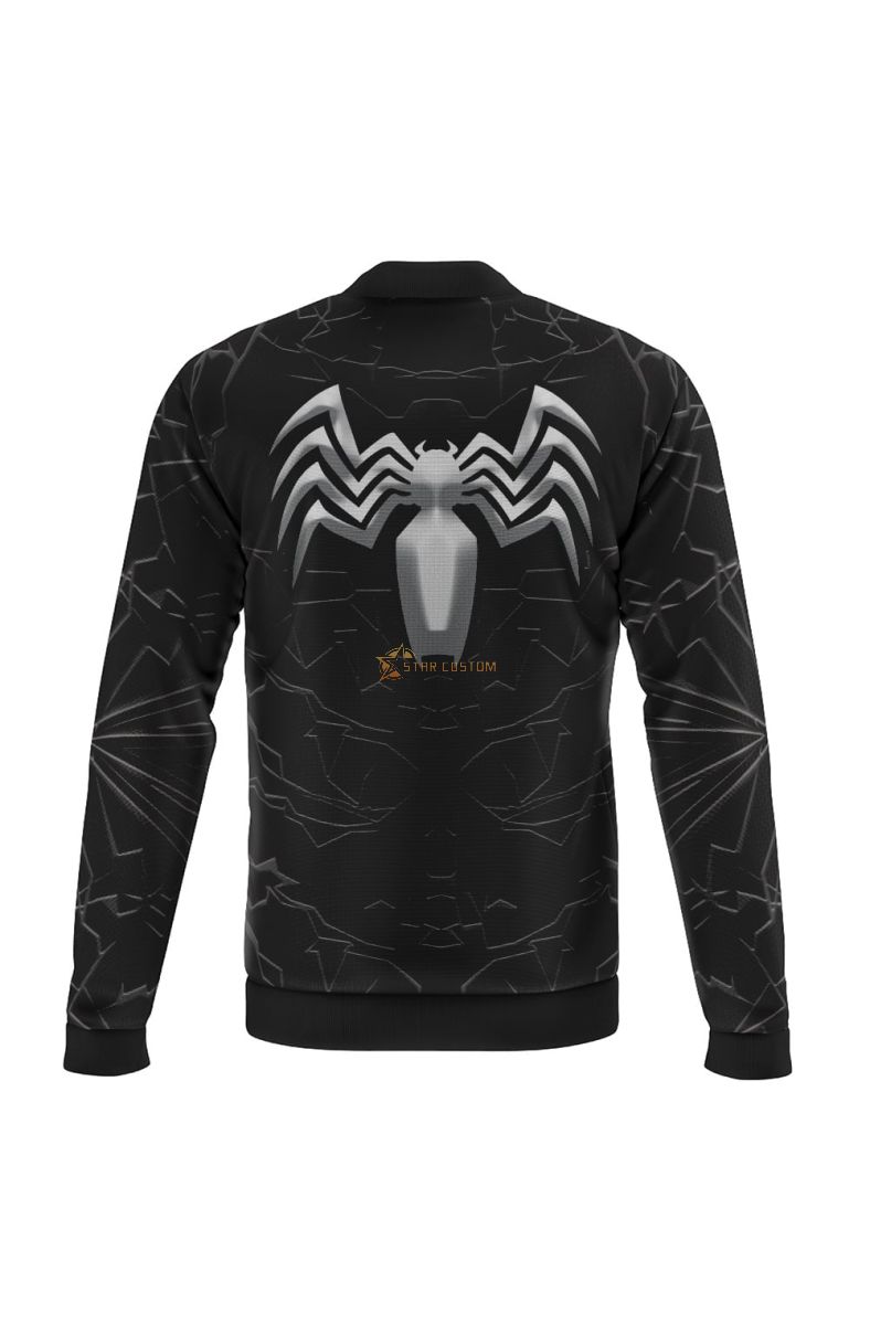 Venom Marvel Casual Bomber Jacket