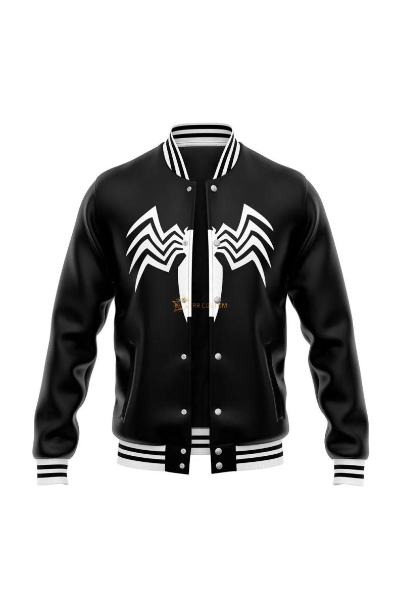Venom Marvel Varsity Jacket