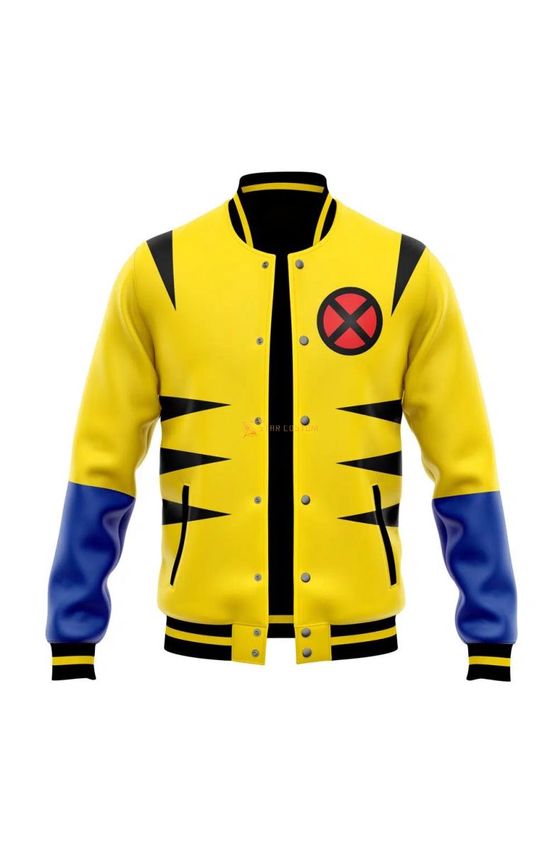 X-Men Wolverine Marvel Varsity Jacket