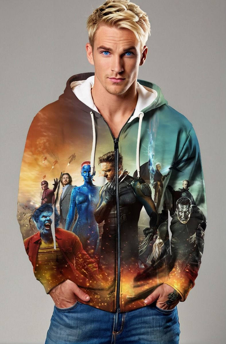 Sunset Storm Zip Hoodie – X-Men Reign Edition