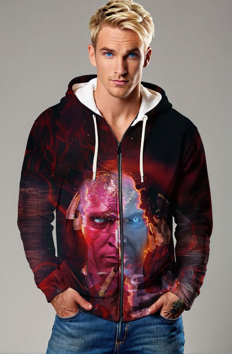 Neural Blaze Zip Hoodie – Mind Hack Series