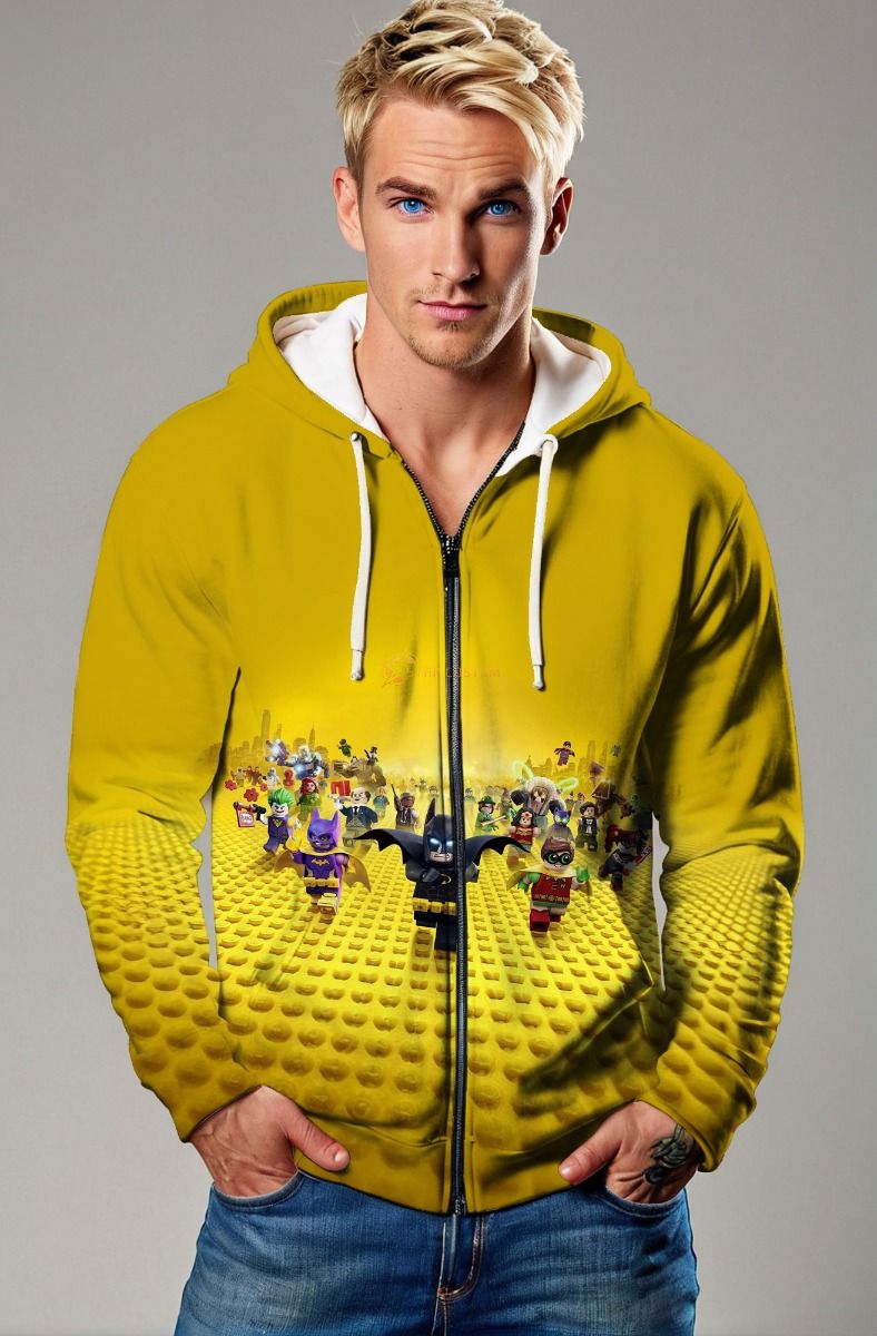 LEGO Batman Movie Zip-Up Hoodie – Hero Squad Sprint