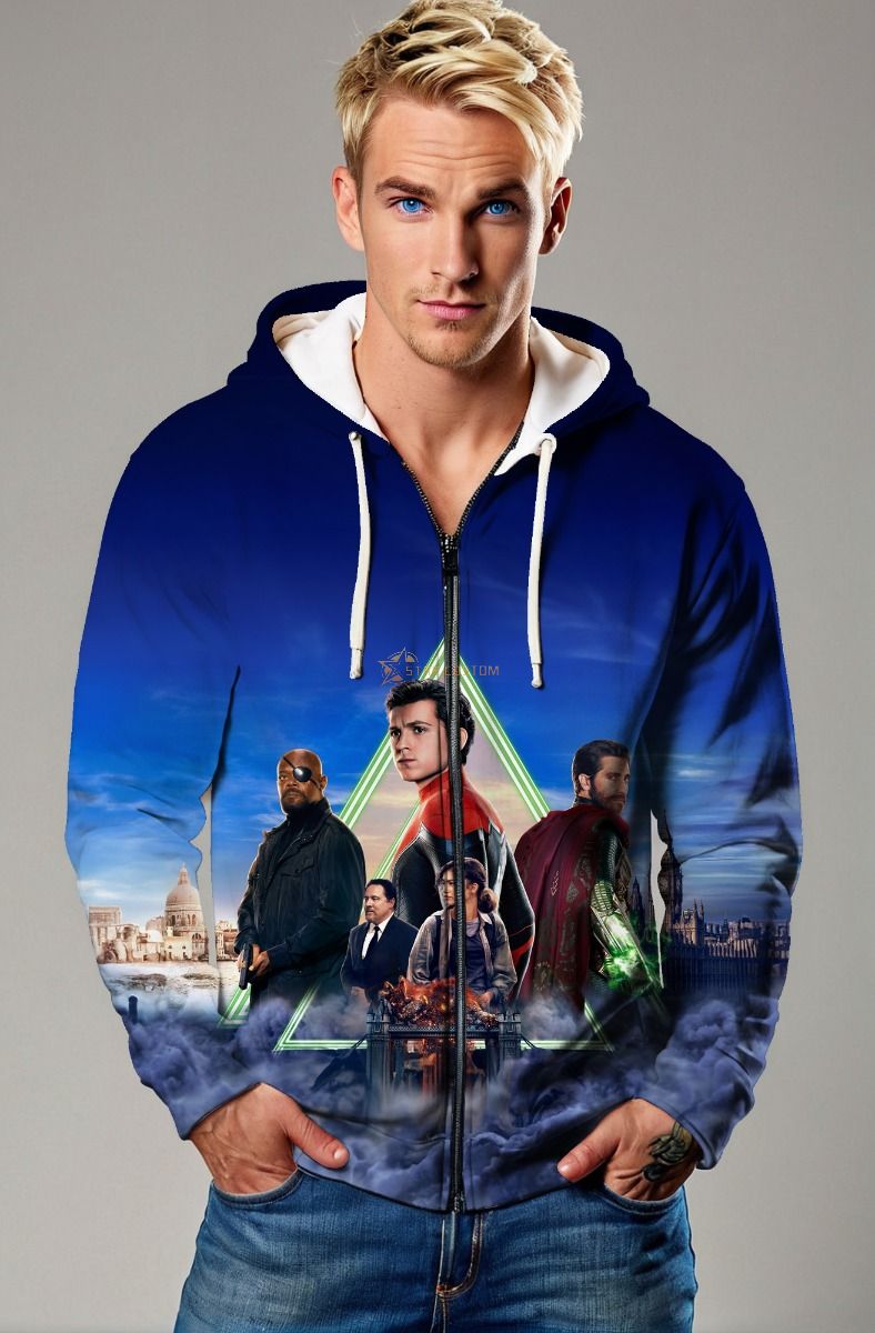 Spider-Man: Far From Home Zip-Up – Global Mission