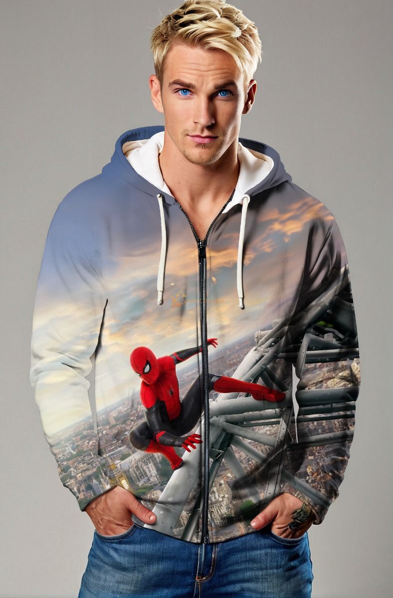 Spider-Man Skyline Zip-Up – City Heights
