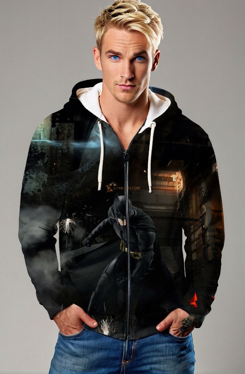 Dark Knight Zip-Up – Urban Stealth