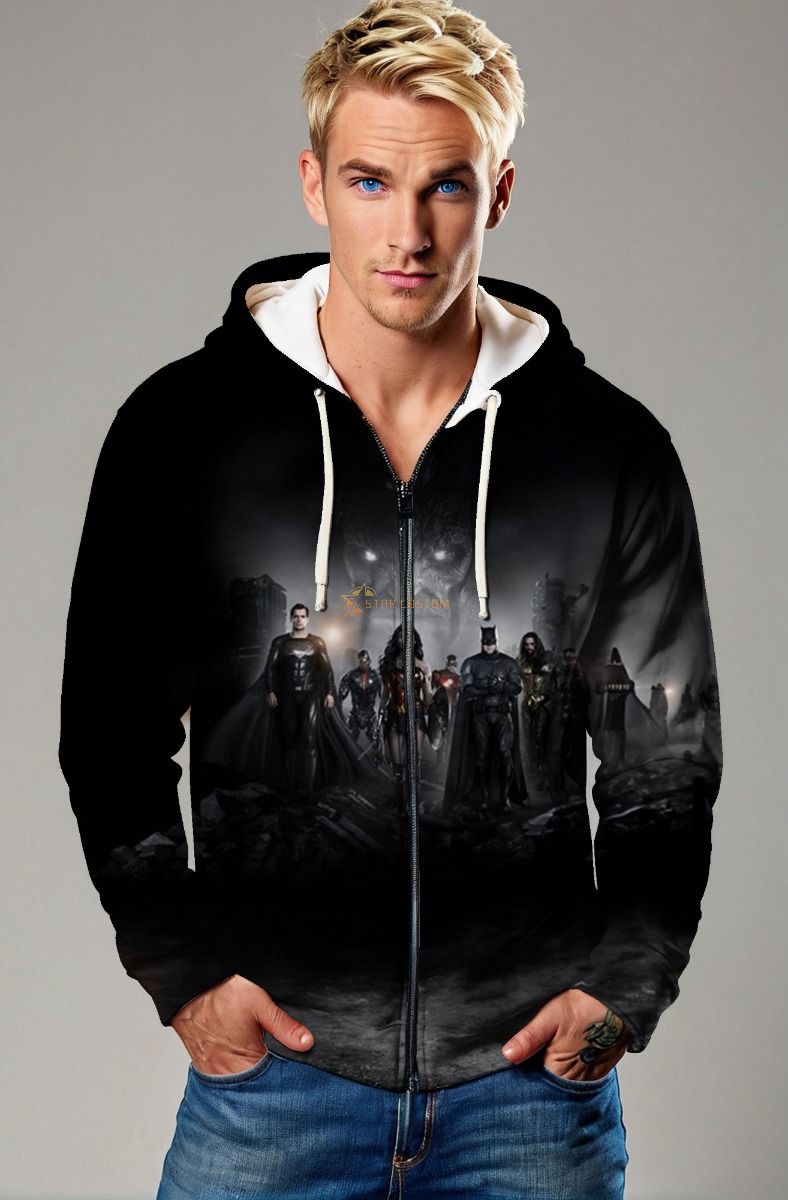 Justice League Zip-Up – Dark Legends
