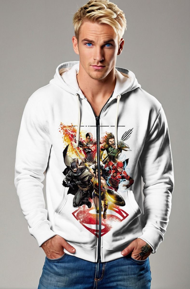Justice League Zip-Up – Dynamic Comic Legends