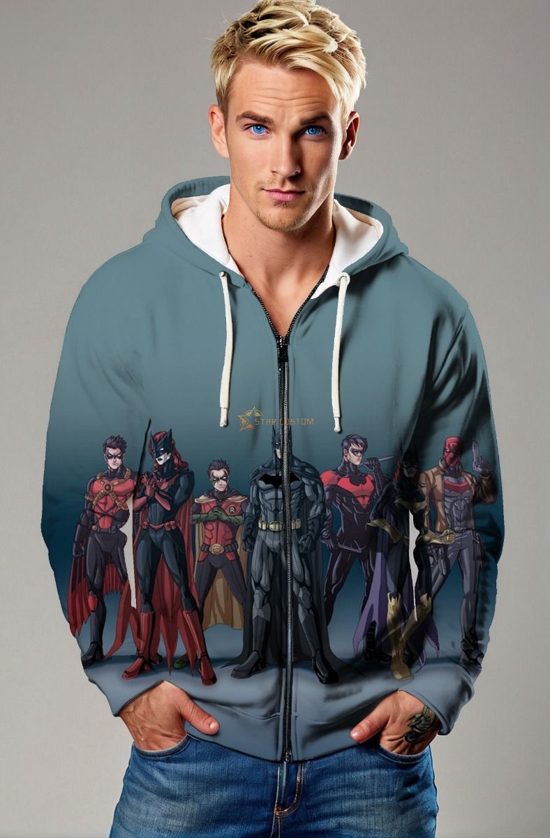 Batman Family Zip-Up – Gotham Legends