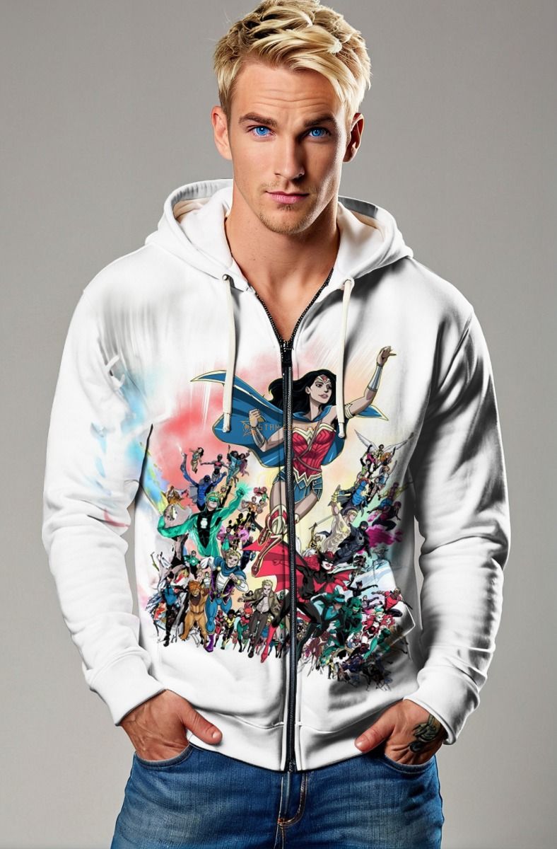 Wonder Woman Heroes Zip-Up – Justice United