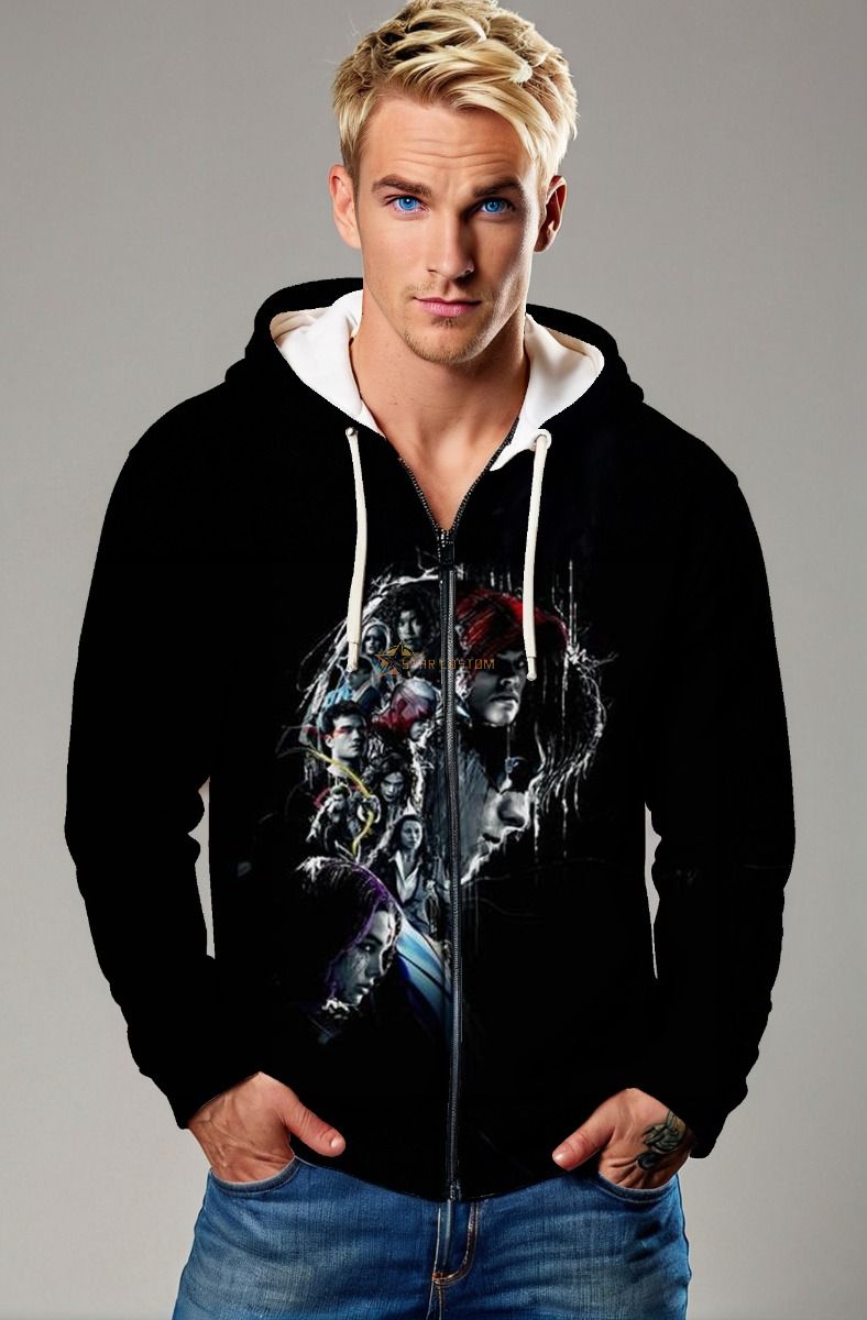 Titans Dark Silhouette Zip-Up – Nightfall Legends