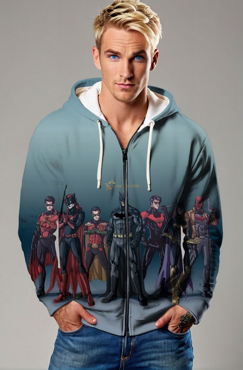 Batman Family Zip-Up – Gotham’s Finest