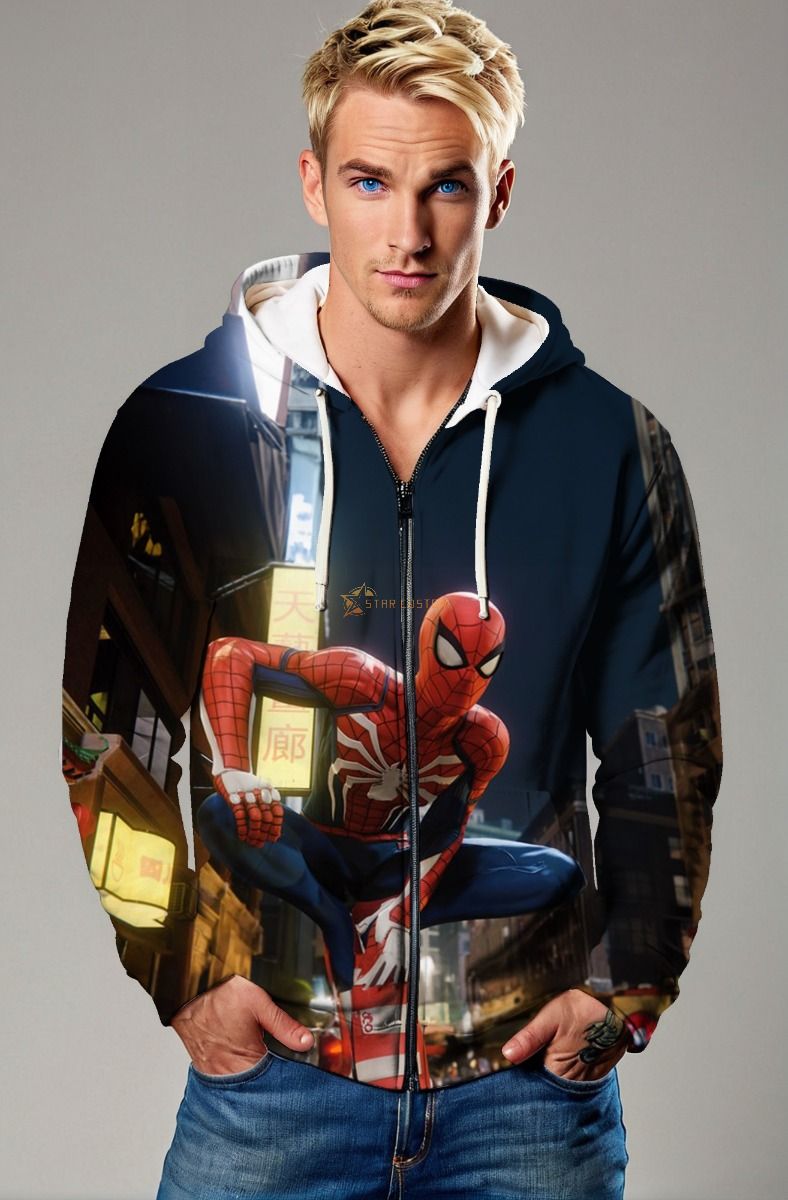 City Watch Spider Zip-Up – Night Market Hero