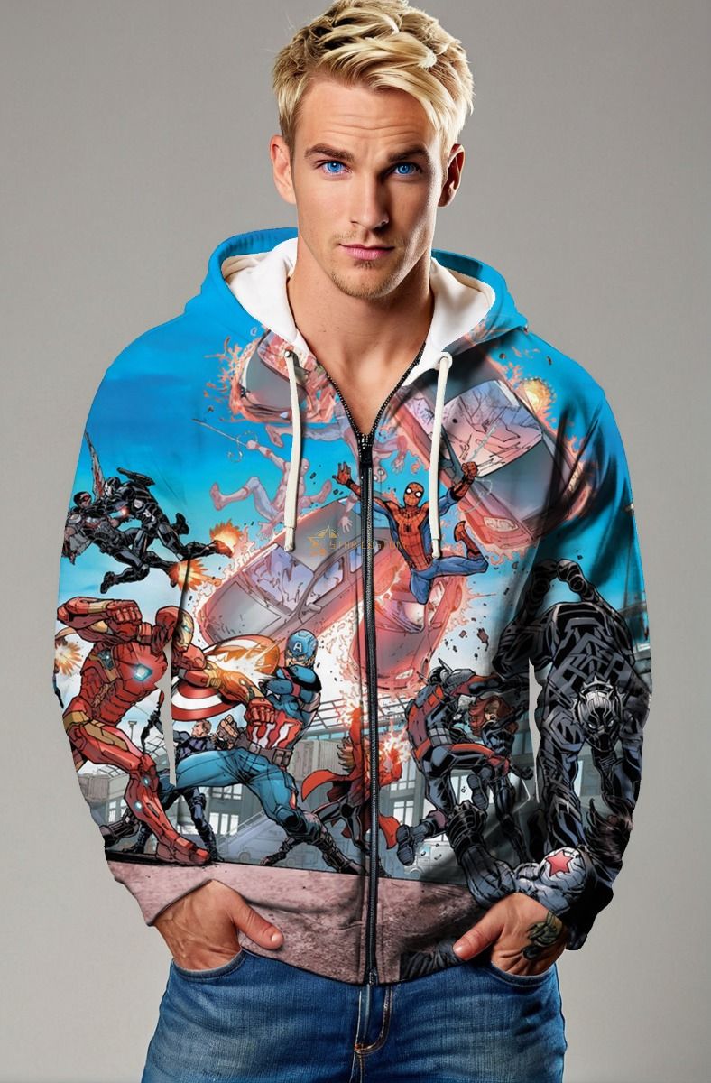 Civil Clash Zip-Up – Heroes Divided Edition