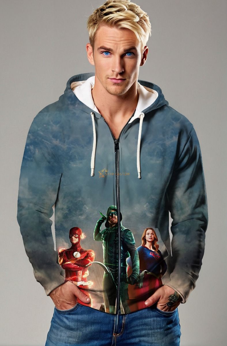 Legends United Zip-Up – Arrowverse Crossover Collection