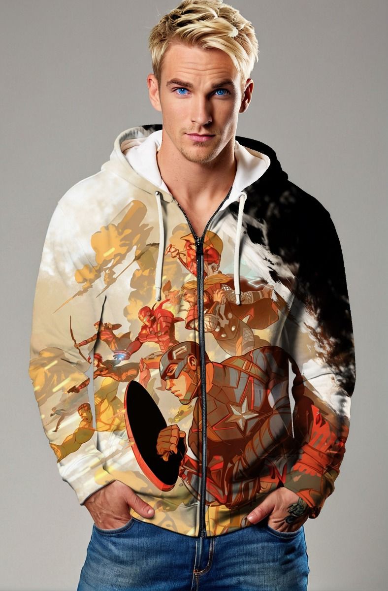 Golden Age Avengers Zip-Up – Comic Legacy Series