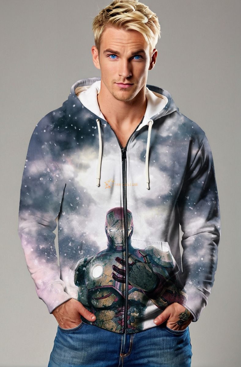 Iron Resolve Zip-Up – Broken Armor Legend