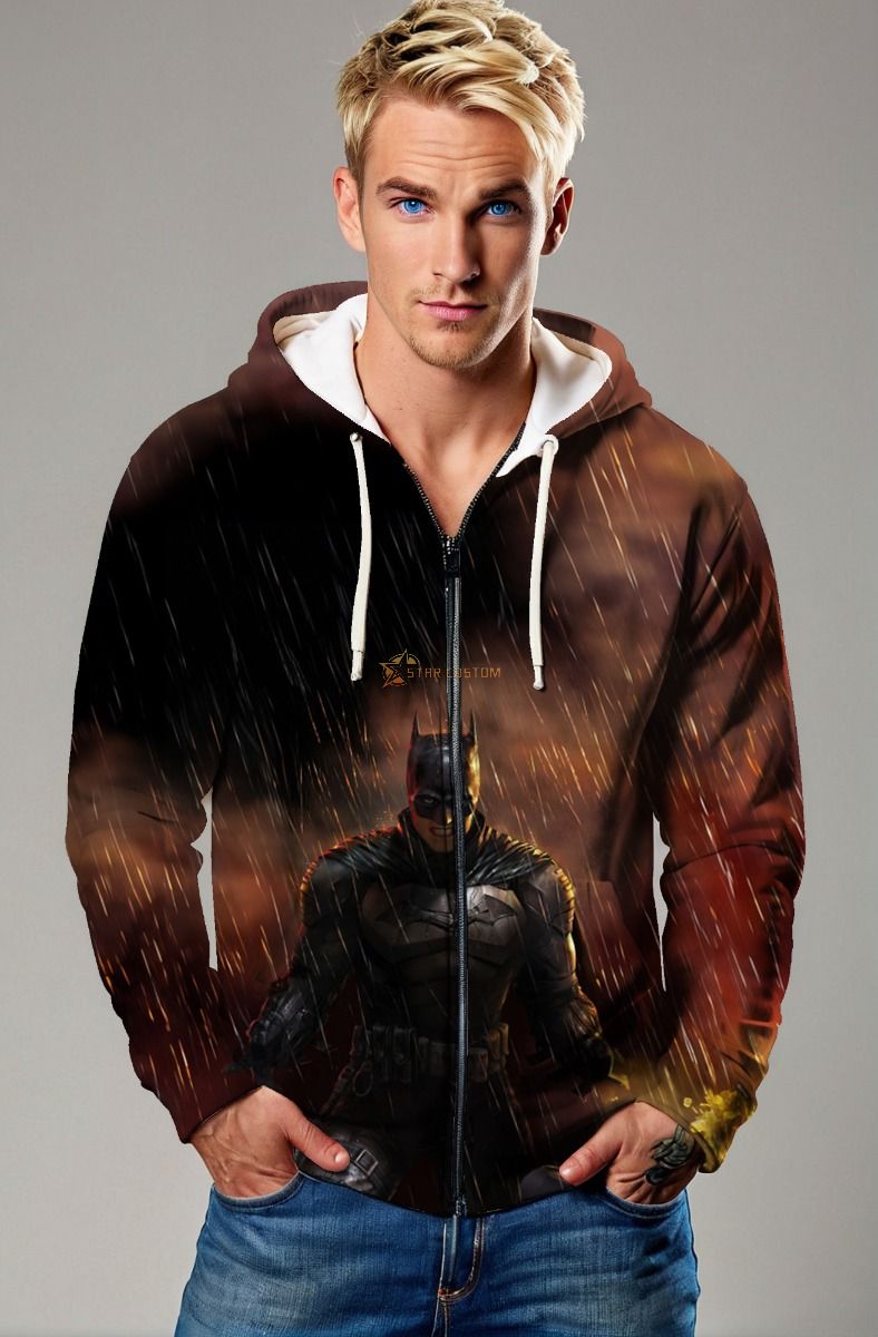 Gotham Reckoning Zip-Up – Vigil in the Rain