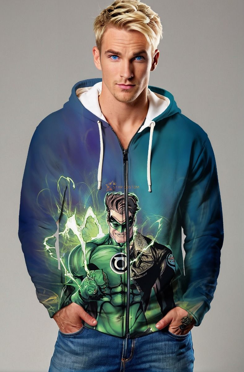 Emerald Willpower Zip-Up – Guardian's Light