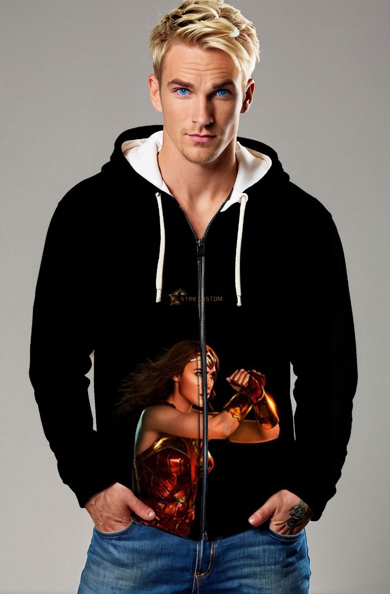 Golden Warrior Zip-Up – Amazon Icon