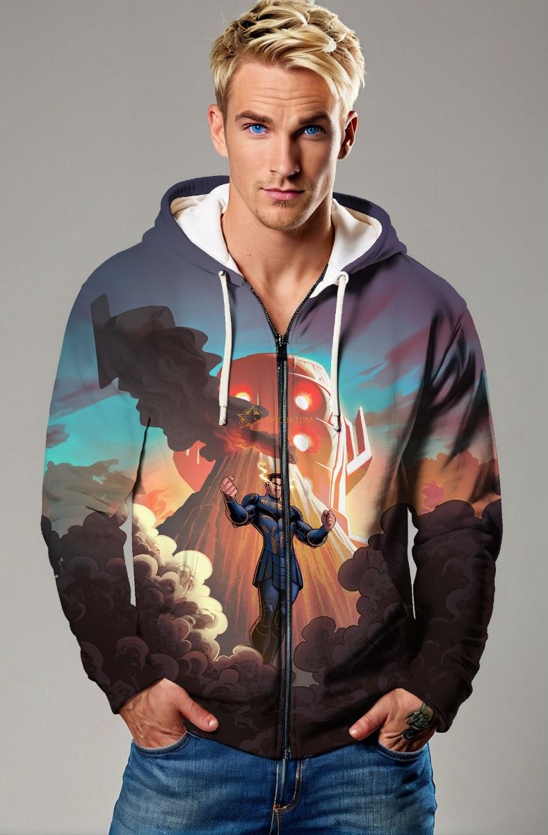 Ikaris Cosmic Power Zip-up Hoodie