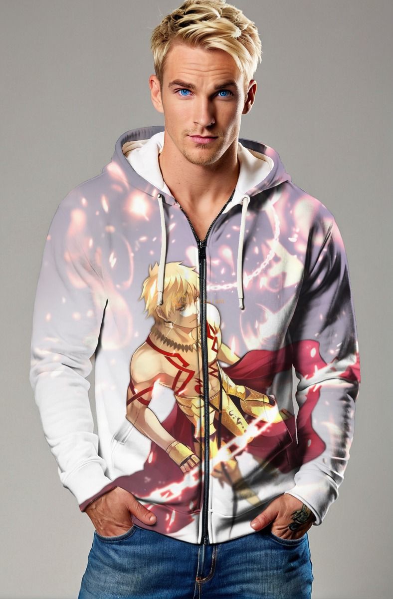 Gilgamesh Heroic Zip-up Hoodie