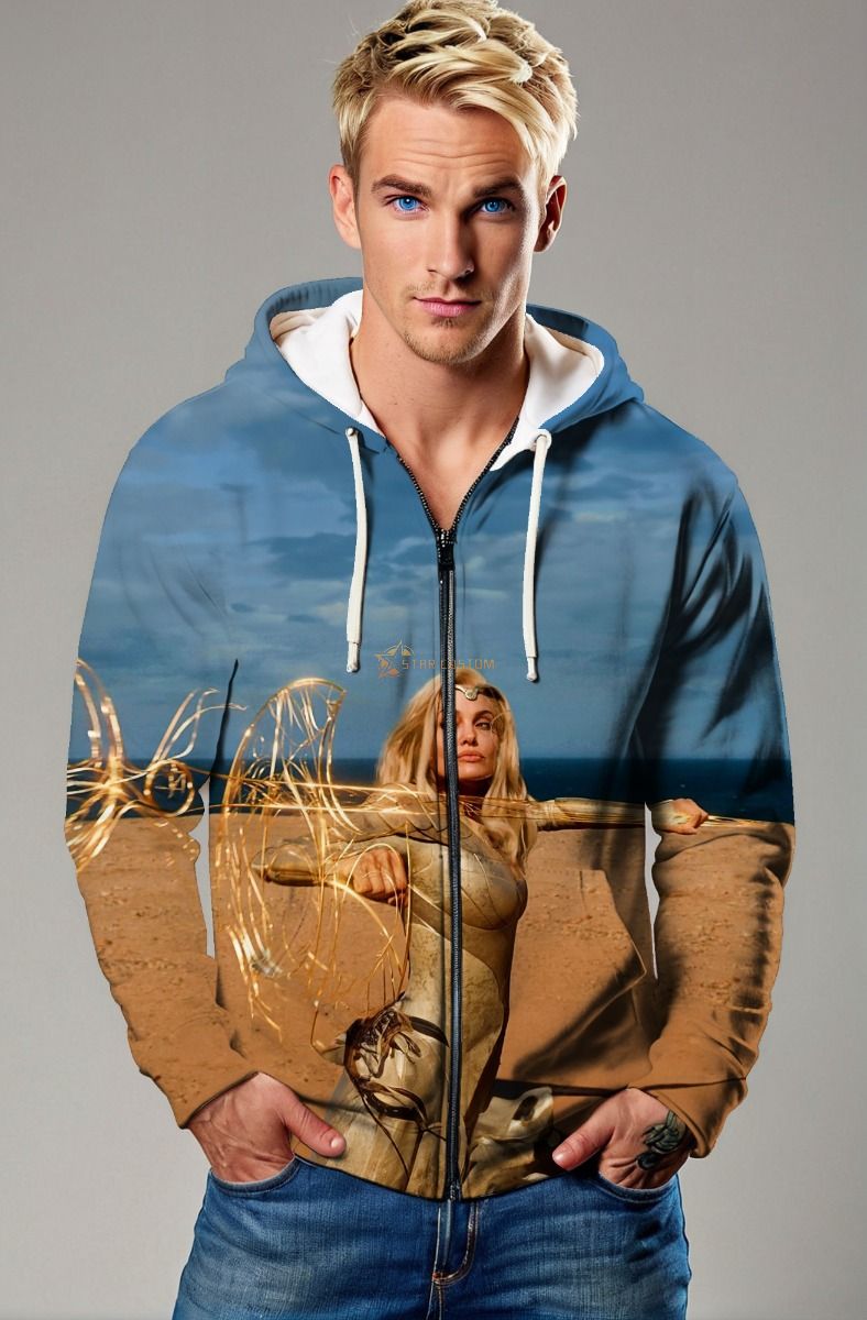 Keep warm in style with this Thena zip-up hoodie, perfect for any fan.