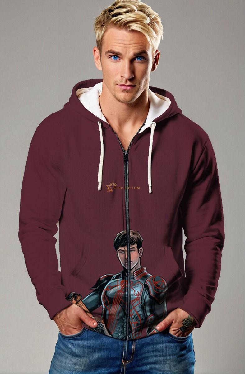 Embrace the power of Druig with the Druig Zip-Up Hoodie